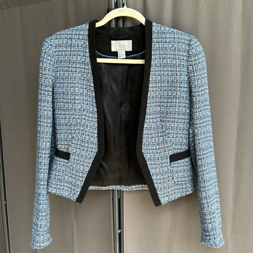 Women’s lined tweed jacket